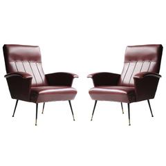Pair of Armchairs, Italy, 1950 11
