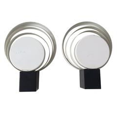 Rare Set of Wall Lamps, Sconces, Model Cumulus by RAAK, 1970s