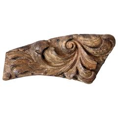 Decorative 18th Century Carved Architectural Fragment 4