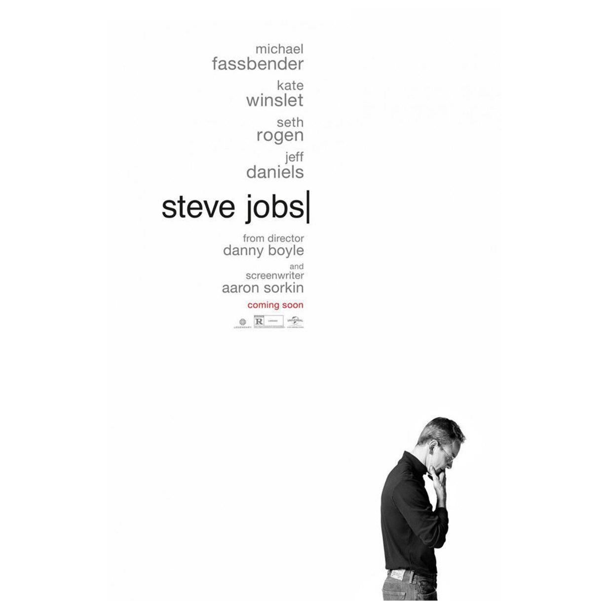 "Steve Jobs" Film Poster, 2015 For Sale