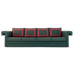 Metropolis Sofa, Flat-Woven Belgian Wool and Belgian Custom Made Trimming 11