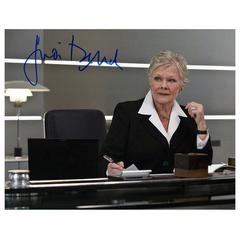 "Judi Dench Original Autograph" Photo 5