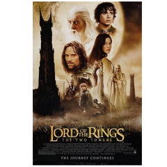 "Lord Of The Rings: The Two Towers" Film Poster, 2002