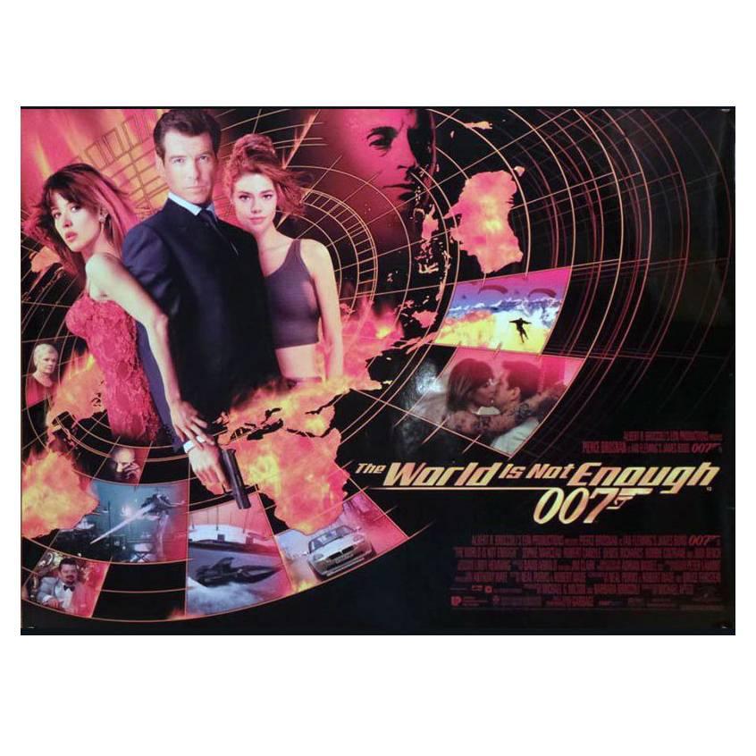 "The World Is Not Enough" Film Poster, 1999 For Sale