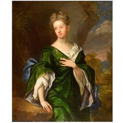 Portrait of Lady Sundon by Sir Godfrey Kneller, Oil on Canvas 8