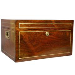 Edwardian Rosewood Benson and Hedges Humidor