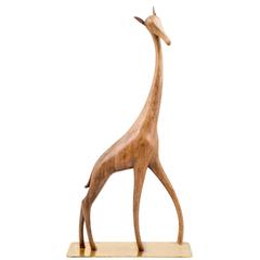 Werkstatte Hagenauer Vienna Giraffe Marked, circa 1950 5
