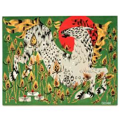 Cecchini Horse Tapestry 9