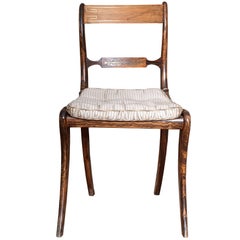 Suite of Regency Grain-Painted Dining Chairs Antique Suite of Regency Grain-Painted Dining Chairs