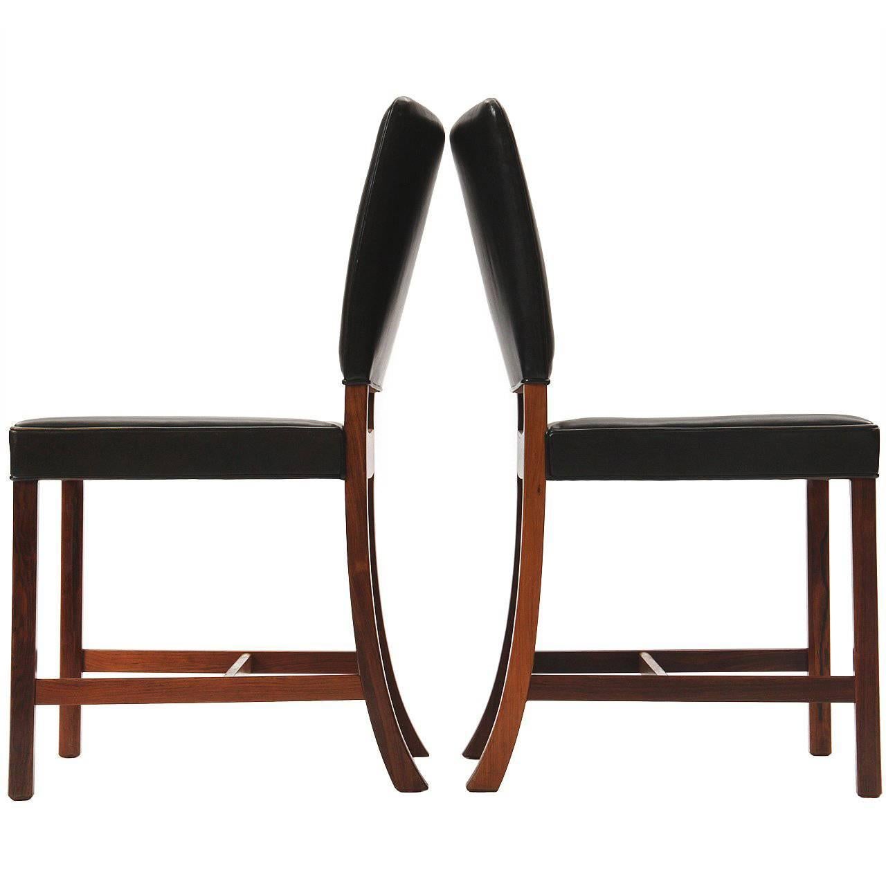 Rosewood Dining Chair by Ole Wanscher