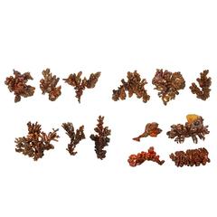 Unique Vintage Handmade Copper Faux Coral Sculptures 5