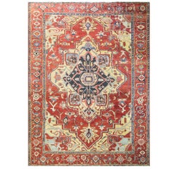 Most Wonderful Used Serapi Carpet