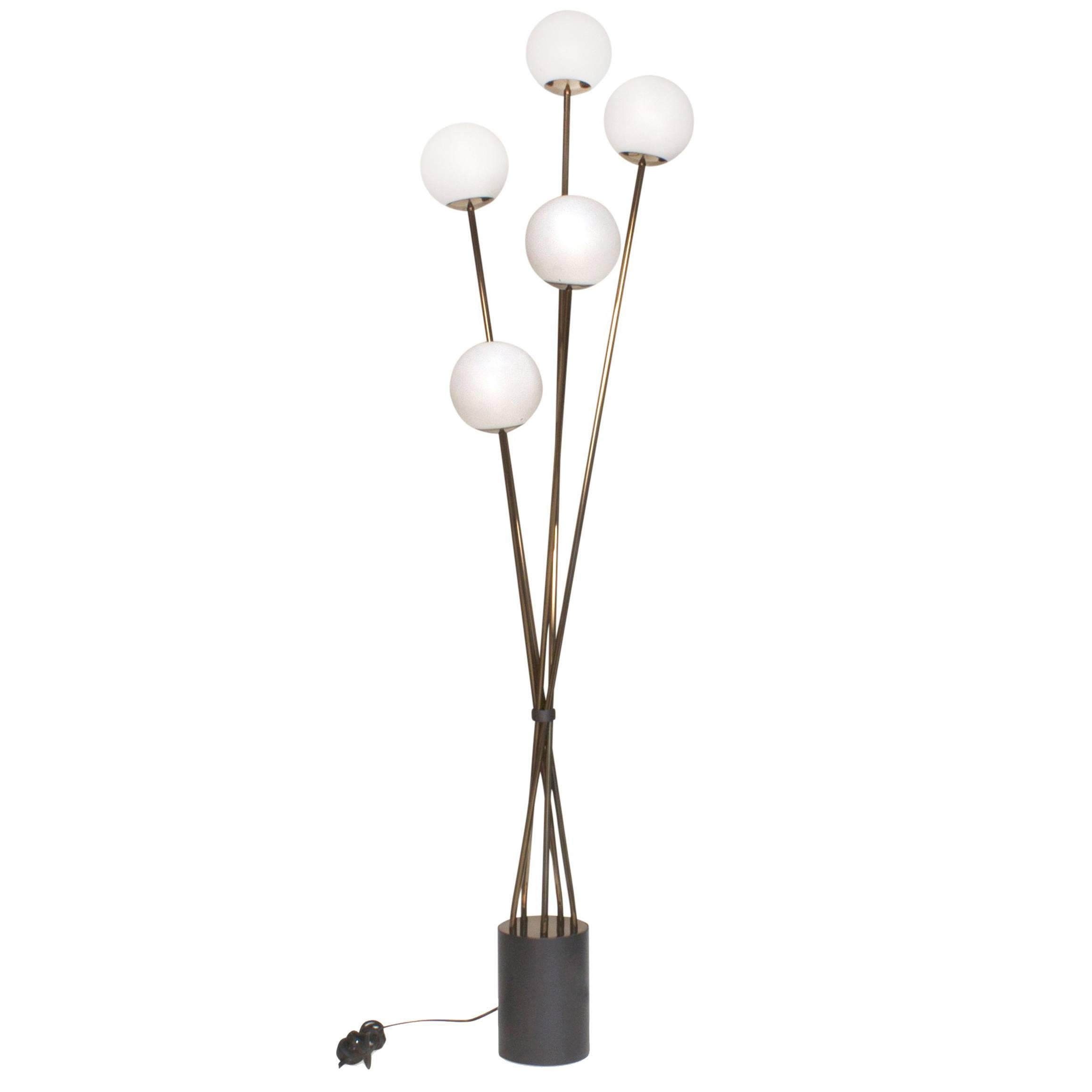 Adjustable Tea Floor Lamp by Italamp Studio, Italy For Sale