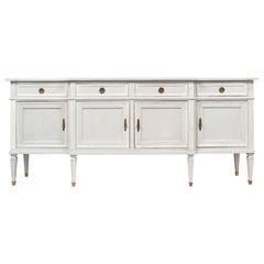 Directoire Style French Antique Painted Buffet