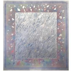 Large Gerald Campell Abstract Expressionist Painting 9