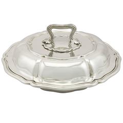 1830s Antique William IV Sterling Silver Entree Dish 10