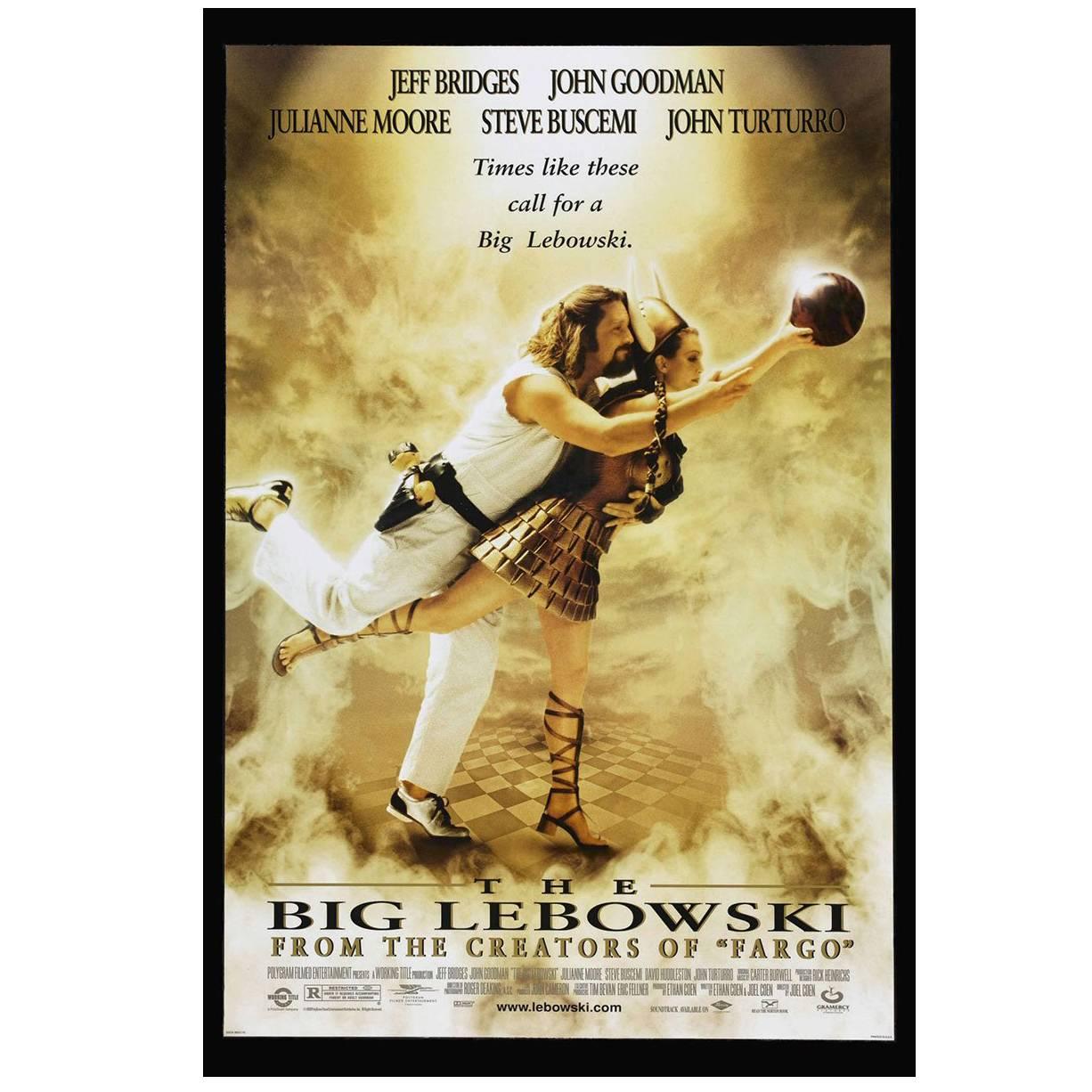 "The Big Lebowski" Film Poster, 1998
