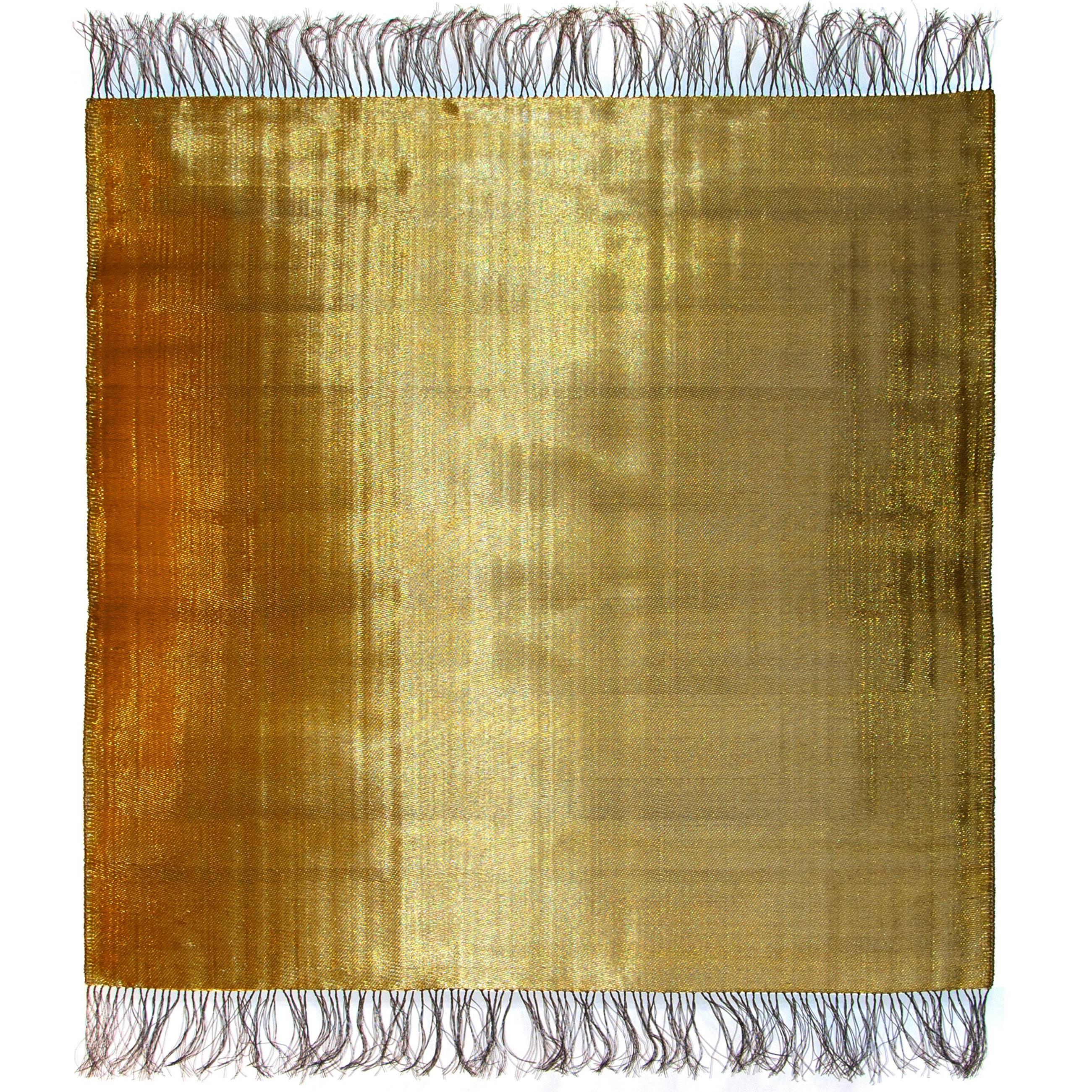 Spectrum 10 hand-woven in brass and steel by Dougall Paulson For Sale