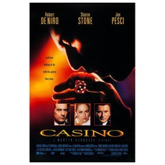 Vintage "Casino" Film Poster, 1995