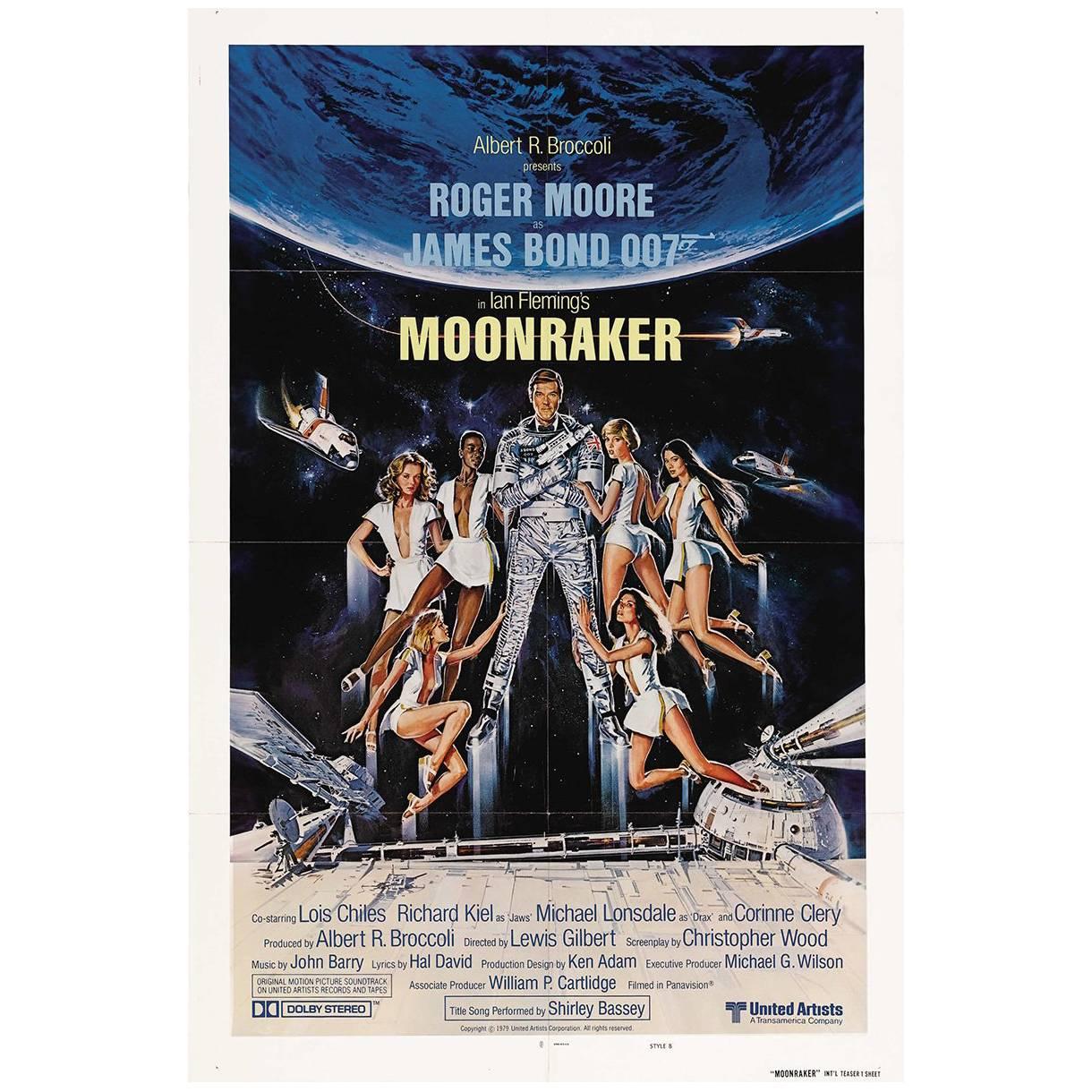 "Moonraker", Film Poster, 1979 For Sale