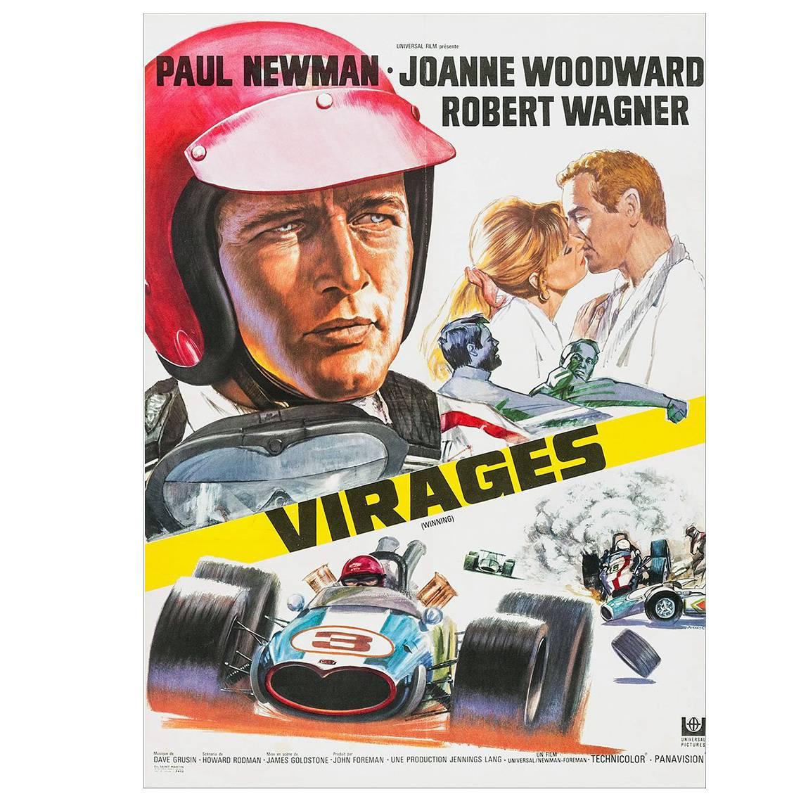 "Winning" Film Poster, 1969 For Sale