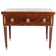 18th Century French Baroque Game Table Stamped by Nicolas Petit