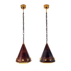 Pendant Pair by Nanny Still-Mckinney for RAAK in the 1960s