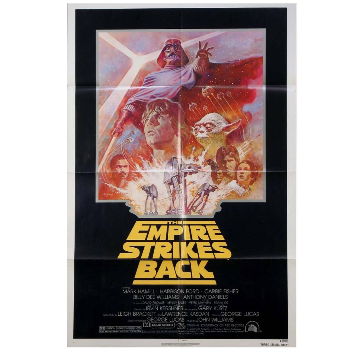 "The Empire Strikes Back" Film Poster, 1981 For Sale