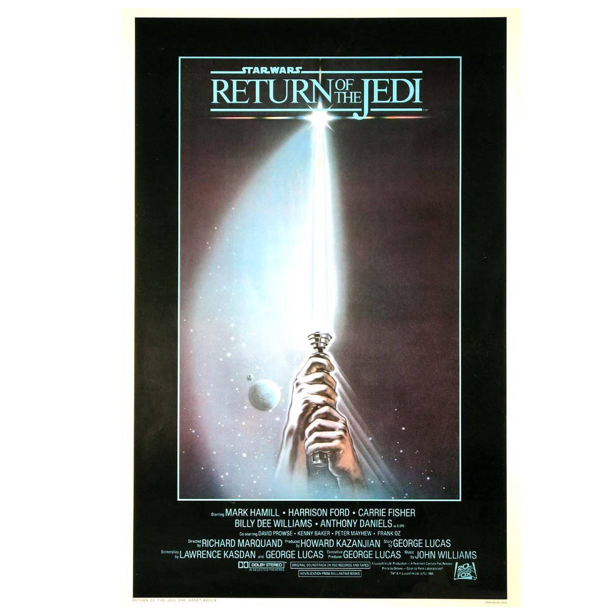 "Return of the Jedi" Film Poster, 1983