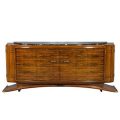 Used Art Deco Rosewood Sideboard in the Style of Jules Leleu