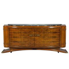 Art Deco Rosewood Sideboard in the Style of Jules Leleu 4