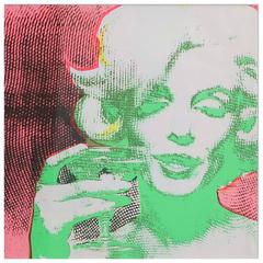 "The Marilyn Monroe Trip - 2" Original 1968 Serigraph by Burt Stern 4