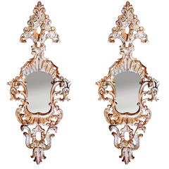 Pair of Early 19th Century Italian Painted Mirrors 9