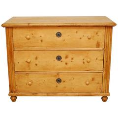 19th Century French Pine Chest of Drawers