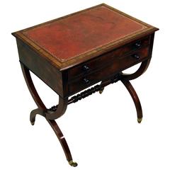 Antique Regency Mahogany Writing Table 10