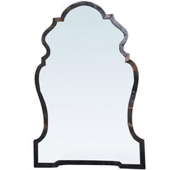 Hollywood Regency Buffalo Horn Framed Mirror, circa 1950