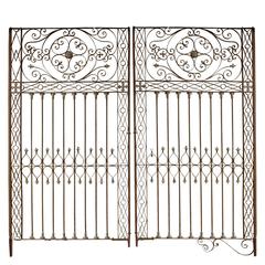Argentine Wrought Iron Gate