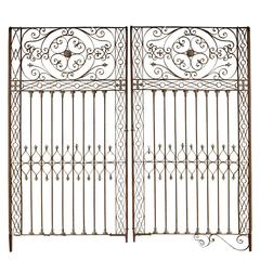 Argentine Wrought Iron Gate