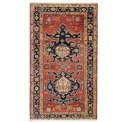 Antique Rugs, Persian Heriz Rug 6