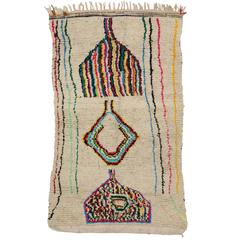 Vintage Berber Moroccan Rug with Contemporary Tribal Style, Azilal Rug 2