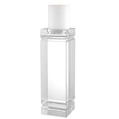 Crystal Tour 'L' Candleholder in Crystal Glass 8