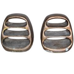 Ben Seibel Bronze Ladder Bookends by Raymor 9
