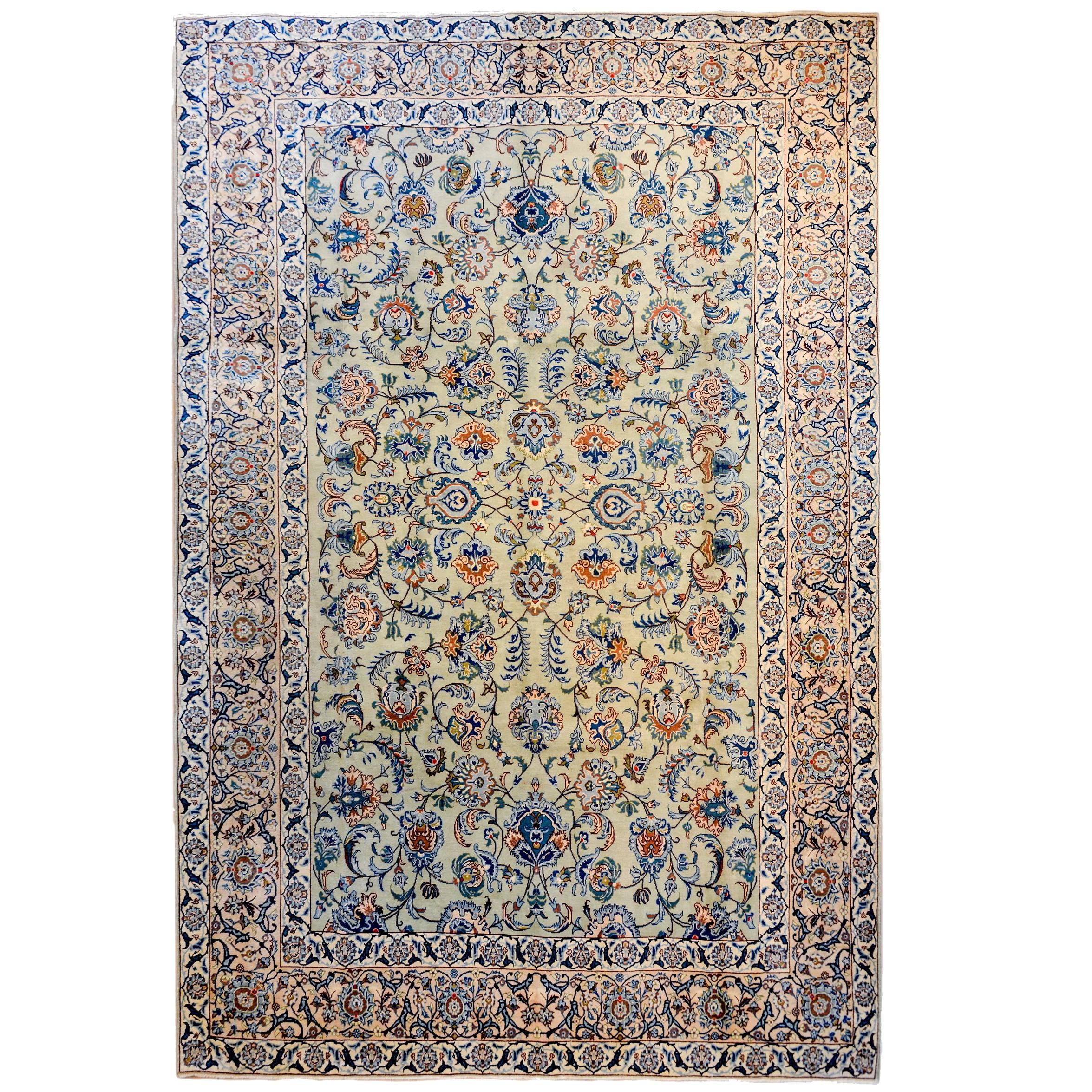 Fantastic Early 20th Century Kashan Rug