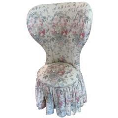 Bennison Floral Fan Back Chair 3