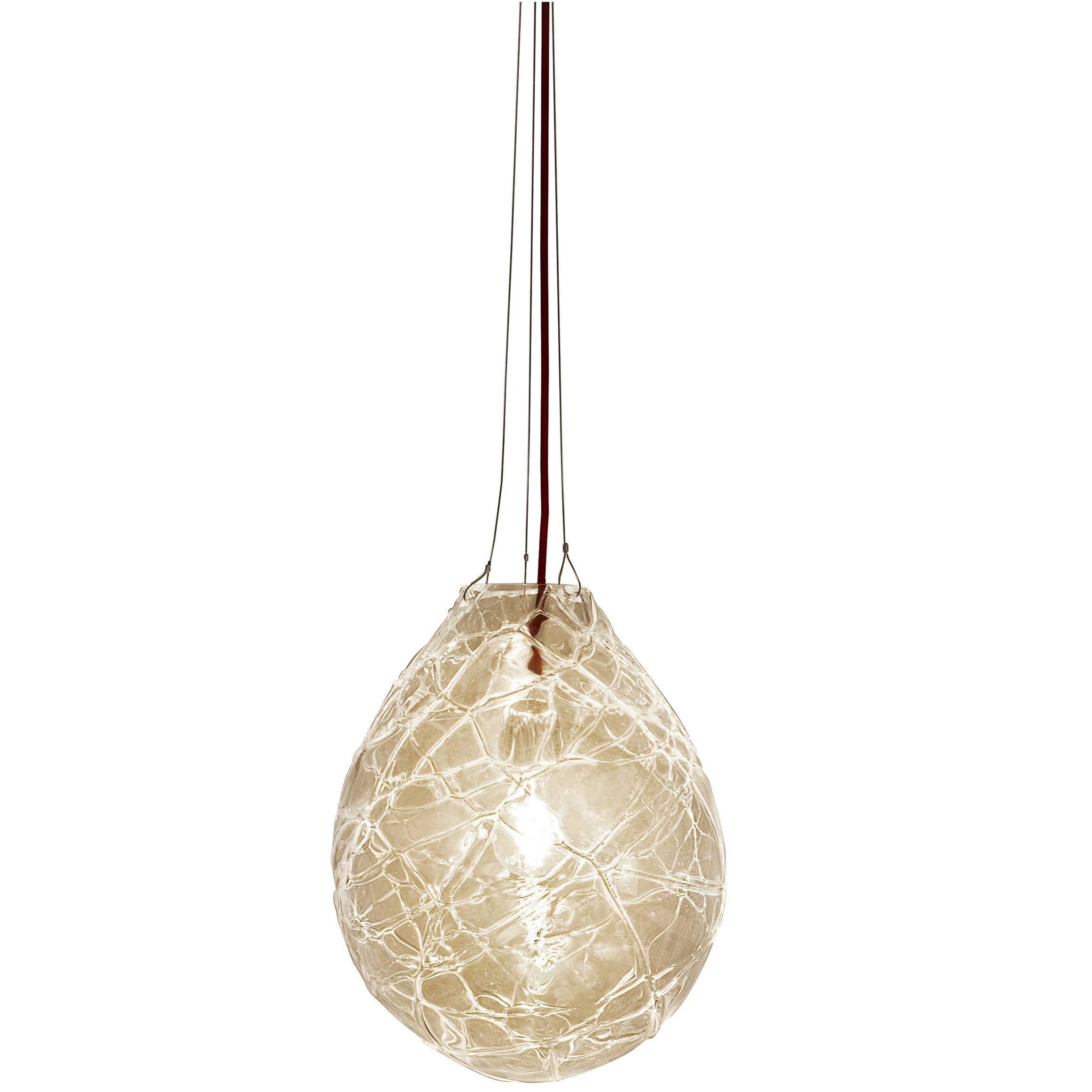 Unique Blown Glass Suspension "Cocoon" Ceren Gurkan