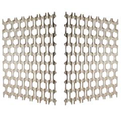 Pair of Mid-Century Modern Room Divider Screens by Richard Harvey after Panton 7