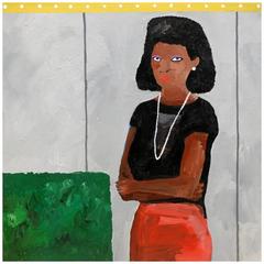 'Salon Fresh' Portrait Painting by Alan Fears 12