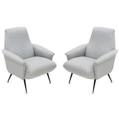 Pair of Italian Armchairs