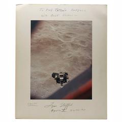 Vintage Original Apollo X Signed Photograph Tom Stafford, 1971