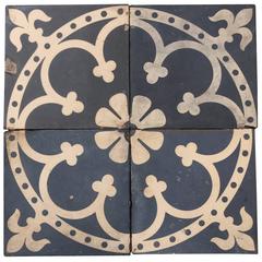 Antique Maw & Co Encaustic Tiles